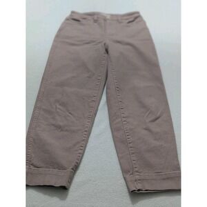 MADEWELL Women's Jean‎ Sz 27 Blush Pink  Emmett Tapered High Waist  Preppy Ankle